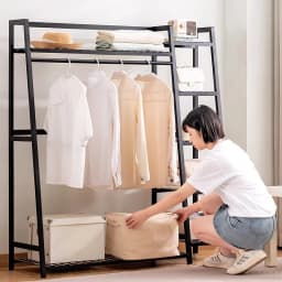 Coat Rack Floor-to-ceiling Household Hanger Floor Rack for Hanging Clothes Bedroom Vertical Pole Type Simple