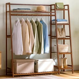 Coat Rack Floor-to-ceiling Household Hanger Floor Rack for Hanging Clothes Bedroom Vertical Pole Type Simple