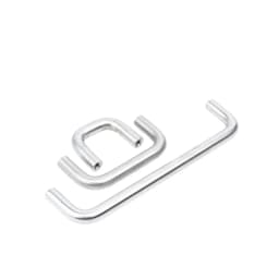Stainless Steel U Type Door Handles Dresser Knobs Kitchen Cabinet Knobs Bolt Screw Handle Internal Thread Accessory