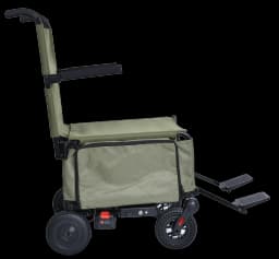 Lightweight Foldable Electric Travel Mobility chair Detachable Battery Portable Luggage Cart For Senior Travel
