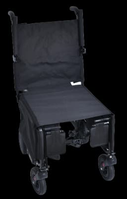 Lightweight Foldable Electric Travel Mobility chair Detachable Battery Portable Luggage Cart For Senior Travel