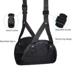 1/3PCS Travel Footrest Hammock Portable Leg Rest for Office Airplane and Train Comfortable Foot Strap Travel Essential