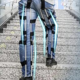 Wearable Invisible Chair Assisted Seat Made of High-Quality Stainless Steel Material