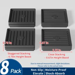 Furniture Anti-Slip Pads: For Furniture, Cabinet, Table & Chair, Sofa, Household Sundry Rack Feet, And Adjustable Foot Pads