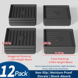 Furniture Anti-Slip Pads: For Furniture, Cabinet, Table & Chair, Sofa, Household Sundry Rack Feet, And Adjustable Foot Pads