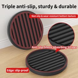 Furniture Anti-Slip Pads: For Furniture, Cabinet, Table & Chair, Sofa, Household Sundry Rack Feet, And Adjustable Foot Pads