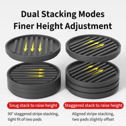 Furniture Anti-Slip Pads: For Furniture, Cabinet, Table & Chair, Sofa, Household Sundry Rack Feet, And Adjustable Foot Pads
