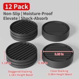 Furniture Anti-Slip Pads: For Furniture, Cabinet, Table & Chair, Sofa, Household Sundry Rack Feet, And Adjustable Foot Pads