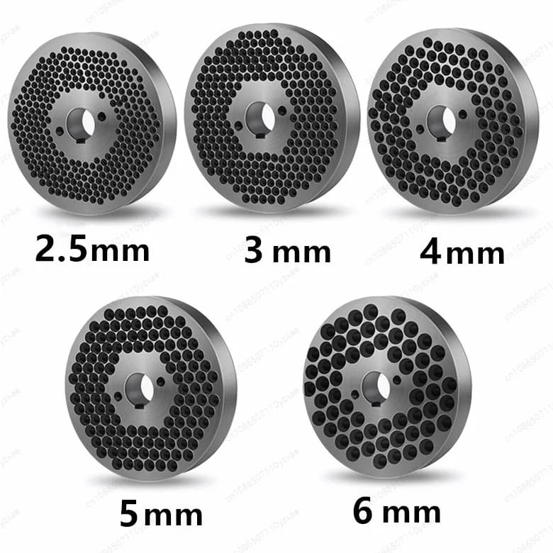 125 150 160 180 Type Feed Pellet Machine Grinding Disc Livestock Feed Granulator Die Pellet Mill Ring Die