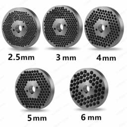 125 150 160 180 Type Feed Pellet Machine Grinding Disc Livestock Feed Granulator Die Pellet Mill Ring Die
