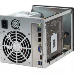 NAS-4 Cloud Storage Box, Personal Data Server for Remote Work & Home Office, Network Drive Enclosure