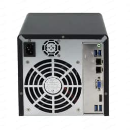 NAS-4 Cloud Storage Box, Personal Data Server for Remote Work & Home Office, Network Drive Enclosure