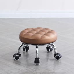 Household Wheeled Floor-Cleaning Chairs, Wheeled Seam Sealing Stools, Low Stools, Rotating Nail and Pedicure Round Stools 스툴