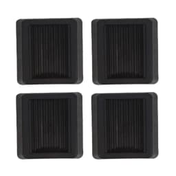 4pcs Office Chair Wheel Stopper Furniture Caster Hardwood Floor Protectors Anti Vibration Pad Chair Roller Feet Anti-slip Mat