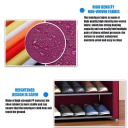 Multi-layer Shoe Rack for Home Door Dustproof Shoe Cabinet Organizer Storage Solution Ideal for Entryway Rental House Hot Model