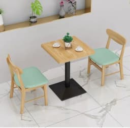 Cafe Coffee Shop Wood Wooden Restaurant Sofa Set Chair and Table Booth Seating Furniture for Coffee Shop