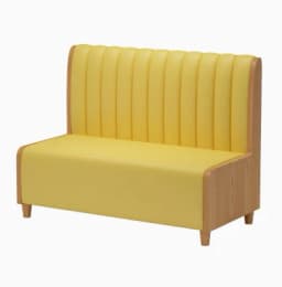 Cafe Coffee Shop Wood Wooden Restaurant Sofa Set Chair and Table Booth Seating Furniture for Coffee Shop
