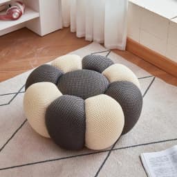 Modern Sofa Pumpkin Footstool Ottoman Hallway Ottoman Foot Rest Home Living Room Furniture Stool Footrest Stools Ottomans