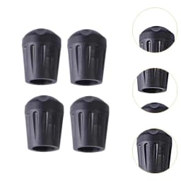 4x Chair Foot Covers Dampen Noise Rubber Non Slip Prevent Scratches Reusable Chair Pads for Fishing Garden Beach Camping Office