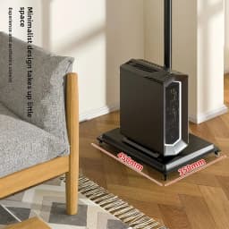 Adjustable Mobile Standing Desk Riser with Ergonomic Monitor Arm and Keyboard Tray