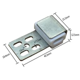 Silver Iron Couch Spring Repair Clips Upholstery Furniture Zig Zag Holders for Sofa Bench Seat