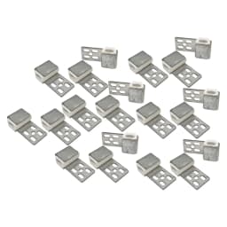 Silver Iron Couch Spring Repair Clips Upholstery Furniture Zig Zag Holders for Sofa Bench Seat