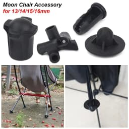 New 1Set Universal Moon Chair Accessory Wear-resistant Anti-slip Leg Protectors Anti-sag Removable Foot Covers Joint Plug