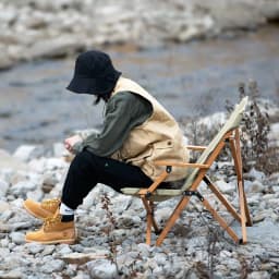Folding camping chair, lightweight backpack chair with storage bag, suitable for hiking, gardening, beach nordic chair sillas