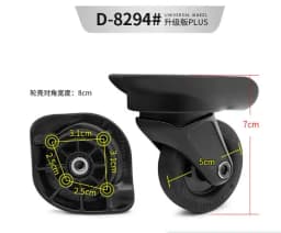 Suitable for C-AIR Universal Wheel Antler/Antelli Luggage Wheel Replacement Suitcase Accessories HINOMOTO Pulley