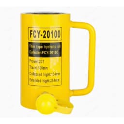 Jmz-Hot unique 20 30 Ton 100mm Hydraulic Hollow Hole Cylinder Jack FCY-20100 30100 Ram 20 Tons Stroke 100mm