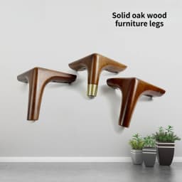 4Pcs 13/14/15cm Solid Wood Furniture Feets Sofa Cabinets Legs Square Bed Table Chair Replacement Feet Home Furniture Accessories