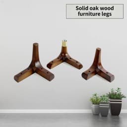 4Pcs 13/14/15cm Solid Wood Furniture Feets Sofa Cabinets Legs Square Bed Table Chair Replacement Feet Home Furniture Accessories