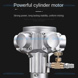 5 Gallon 60L Air Mixer Air Agitator Air Mixer Agitator Aluminum Mixer 2800RPM 1/8HP Mixing Equipment