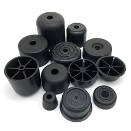 Round Plastic Chair Table Sofa Furniture Legs Anti-slip And Silent Heightening Floor Furnitures Protector Noise Elimination
