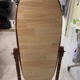 Korean Blogger Ins Style Floor Mirror Bedroom Retro French Medieval Style Dressing Mirror Source Factory One Piece Wholesale