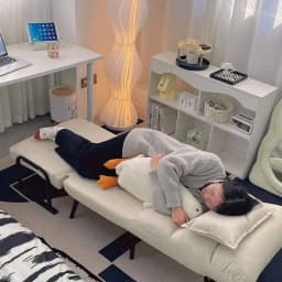 Lunch Break Folding Sofa Bed Integrated Dual-purpose Office Folding Chair Nap Computer Chair Can Lie Down and Sit