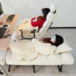 Lunch Break Folding Sofa Bed Integrated Dual-purpose Office Folding Chair Nap Computer Chair Can Lie Down and Sit