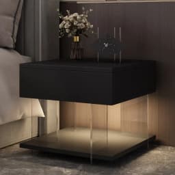 Luxury Cool Bedside Table Small Bedroom Nordic Unique China Trendy Bedside Table Decor Simple Mesa De Cabeceira Home Furniture