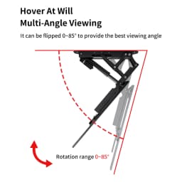 Mction Electric Motorized Flip Down Ceiling TV Mount Remote Control Drop Down TV Lift TV Ceiling Mount Bracket Motorized