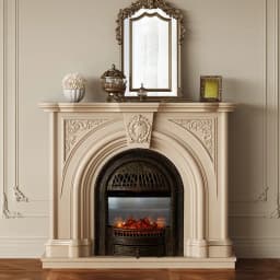 French vintage solid wood mantel/entrance cabinet small apartment living room fire/fireplace cabinet decorative cabinet sideboar