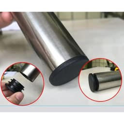 Dust Seal End Cover Caps Black Plastic Round Inner Plugs 12-76mm Size Range