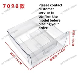 Suitable for Refrigerator Drawers, Door Shelves, Hanging Boxes, Fruit and Vegetable Boxes
