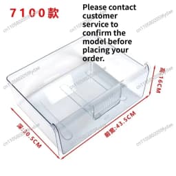 Suitable for Refrigerator Drawers, Door Shelves, Hanging Boxes, Fruit and Vegetable Boxes