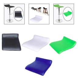 Bar Stool Seat Replacement Kitchen Bar Stool Accessory Stylish Wear Resistant High Performance PVC for Bar Home Restaurant
