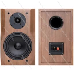 2 frequency pair of HIFI speakers 6.5 inch passive fever voice 2.0 high fidelity home wooden bookshelf audio