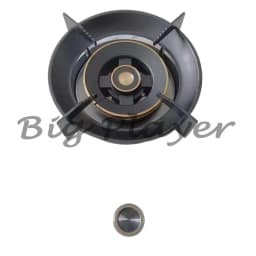 Gas Stove Rock Slab Quartz Stone Stainless Steel Natural Gas Liquefied Fully Embedded Hidden Under-counter Integrated