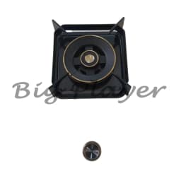 Gas Stove Rock Slab Quartz Stone Stainless Steel Natural Gas Liquefied Fully Embedded Hidden Under-counter Integrated