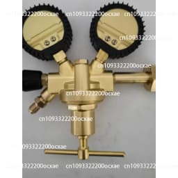 High-pressure Nitrogen Pressure Reducing Valve Safety Outlet Pressure 60 Bar Air Conditioning Refrigerant Charging