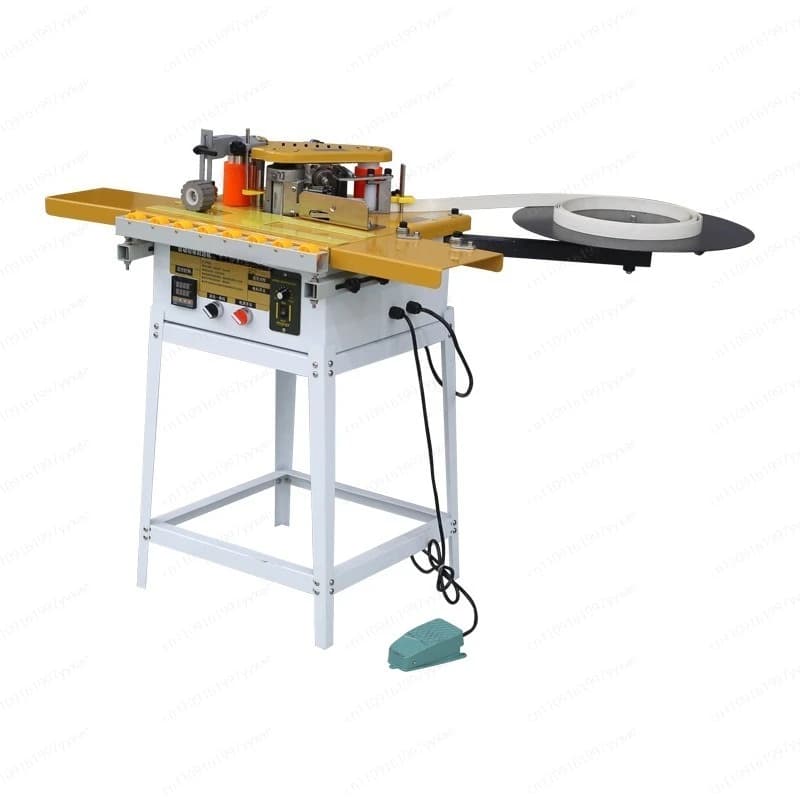 Automatic Edge Banding Machine for Woodworking Double-sided Glue Coating Desktop Independent Pure Copper Edge Banding Machines