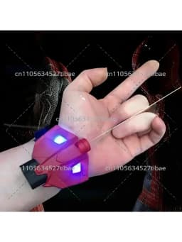Wrist Web Shooter Toy Set for Boys And Girls with Spiderweb Rope Cosplay Launcher Role Playing Props Best Gift for Kids